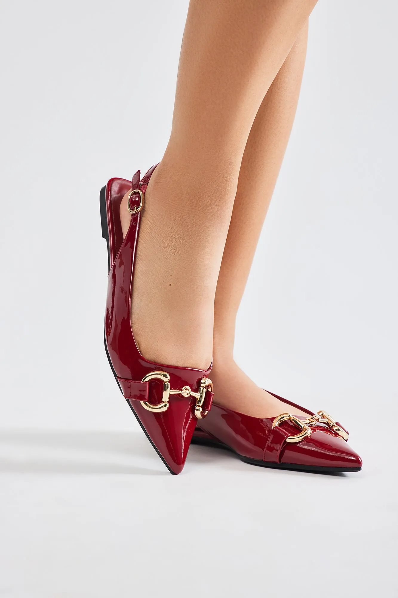 All Day Long Flats - Burgundy