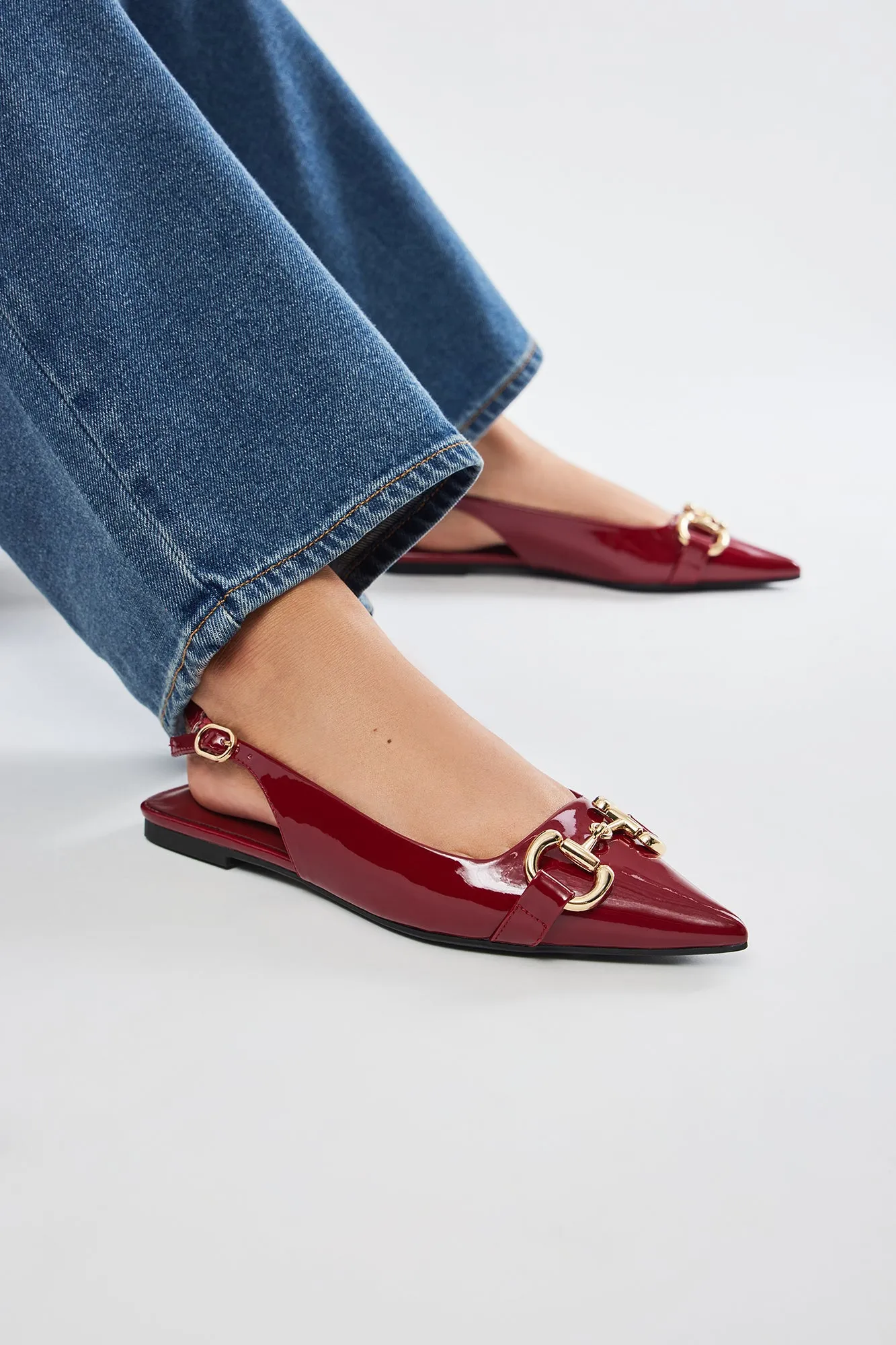 All Day Long Flats - Burgundy