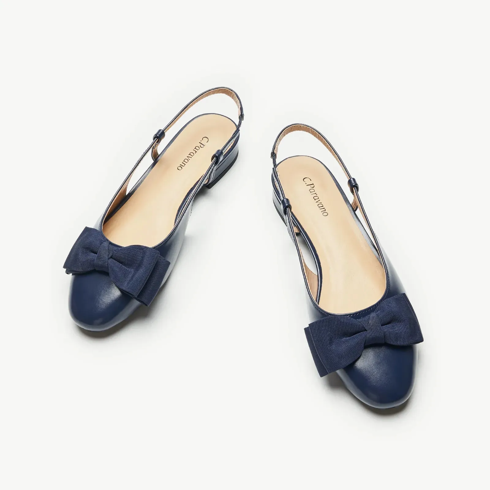 Ankle Strap Bow Slingback Mary Jane (Anita)