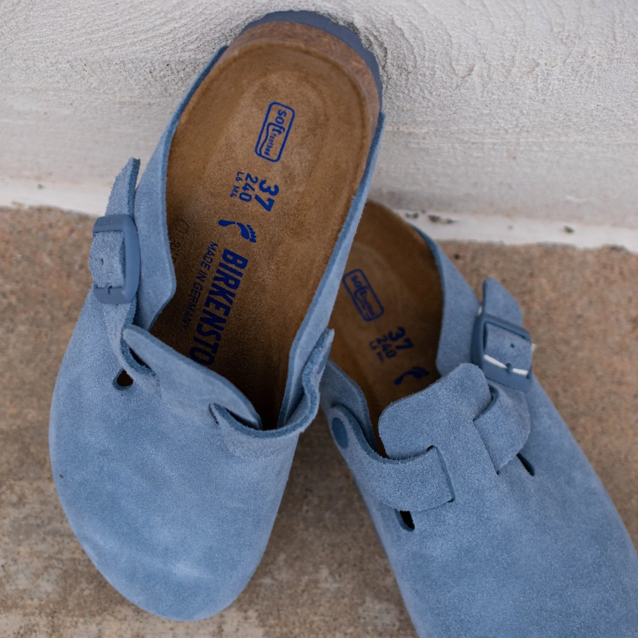 Birkenstock: Boston SFB in Elemental Blue