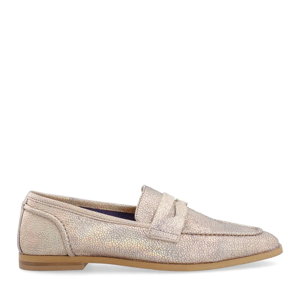 Casmimmi Beige Suede Loafers