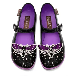 Chocolaticas® Death Moth Women's Mary Jane Flat