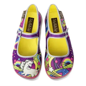 Chocolaticas® Lucy In The Sky Women's Mary Jane Flat