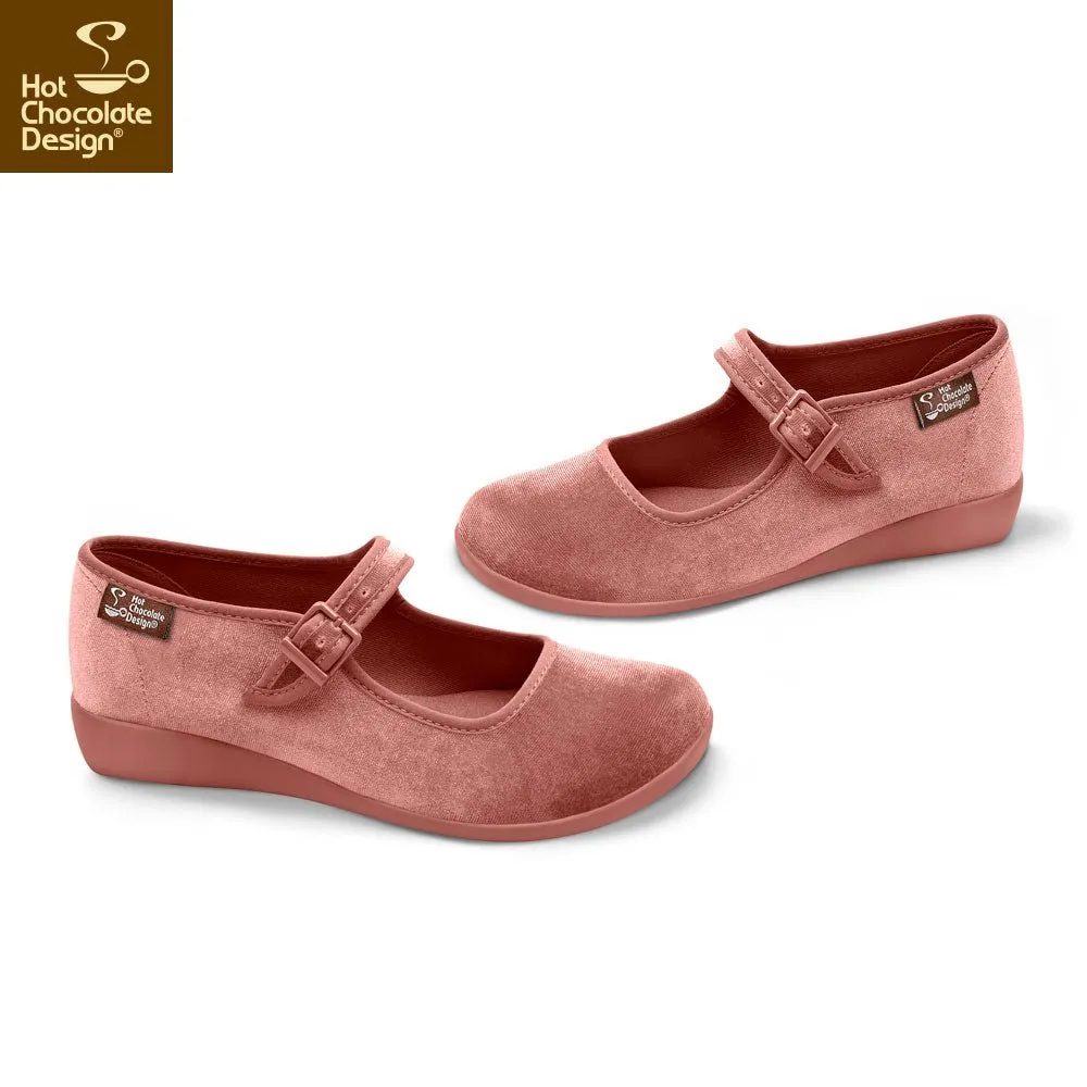 Chocolaticas® ROSÉ Women's Mary Jane Flat