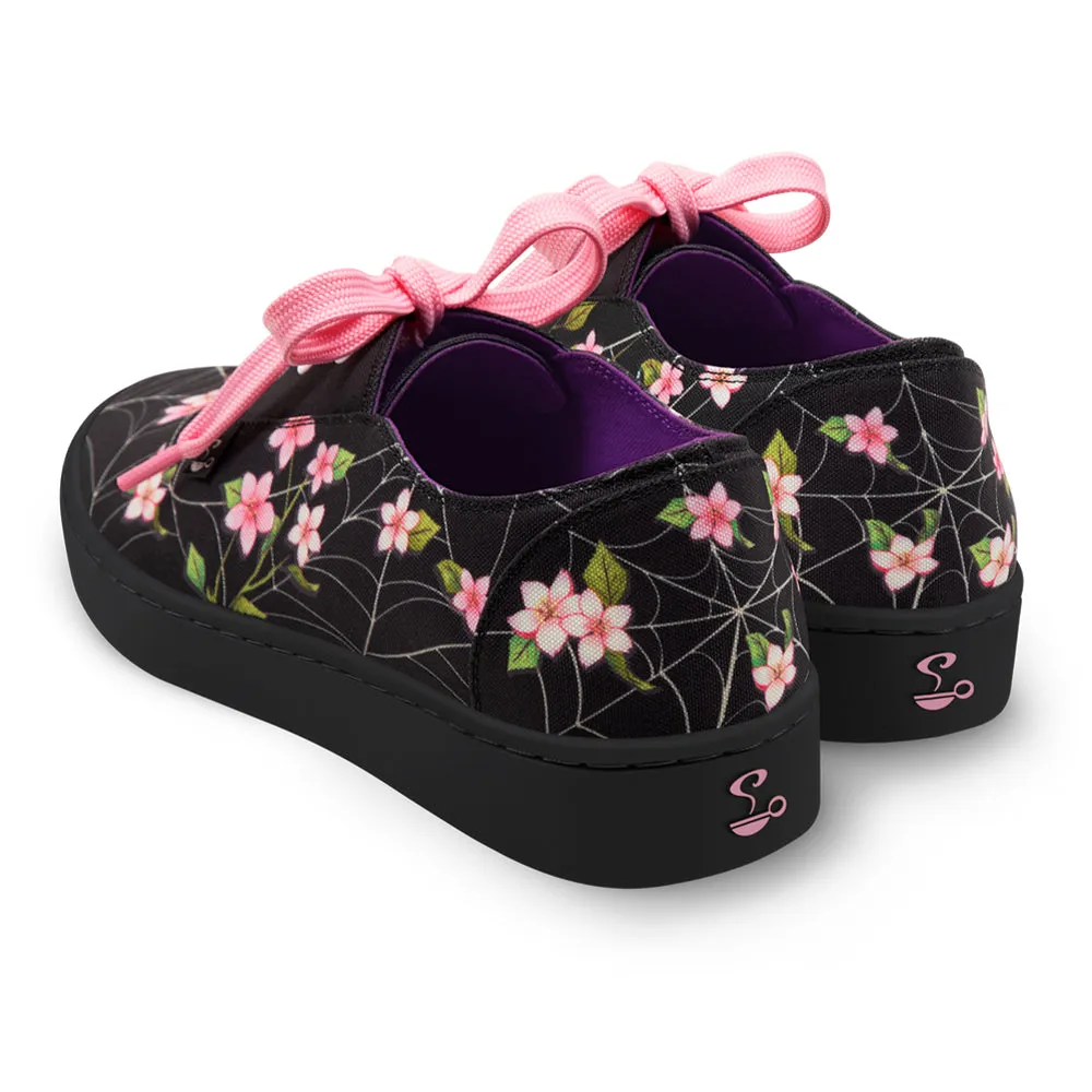 Chocolaticas® Spider Blossom Casual Sneaker