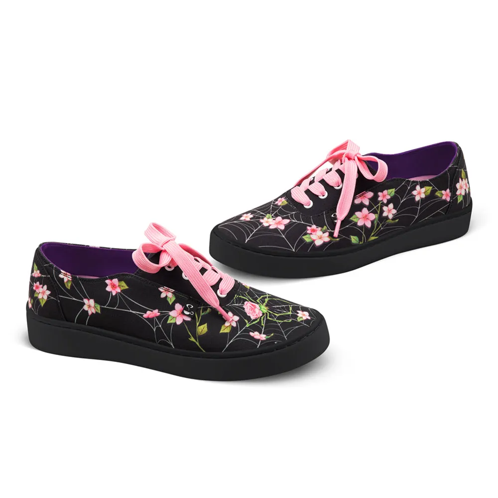 Chocolaticas® Spider Blossom Casual Sneaker