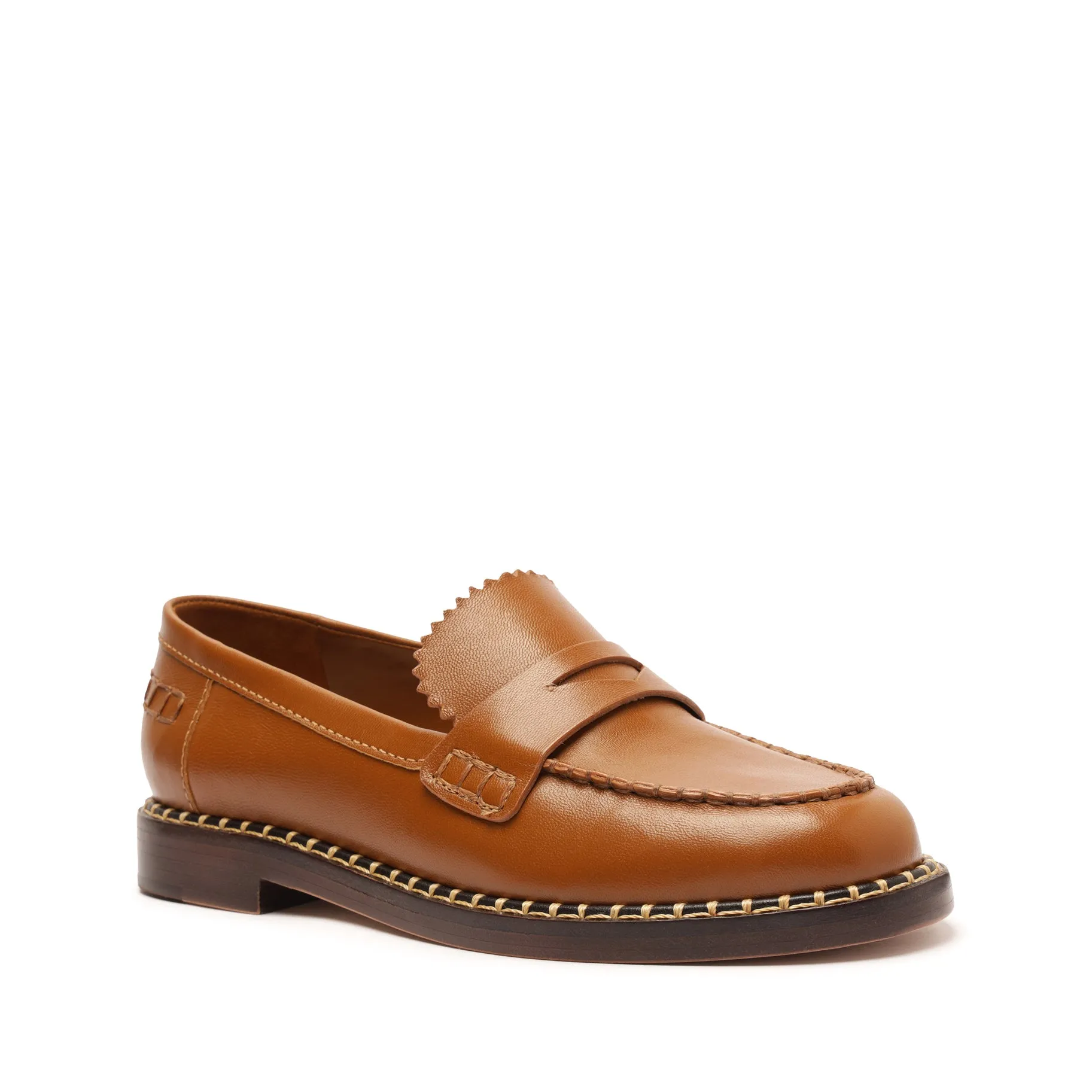 Christie Nappa Leather Flat