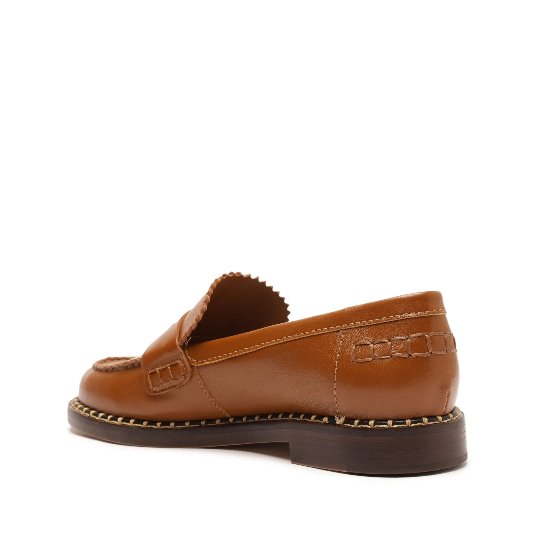 Christie Nappa Leather Flat