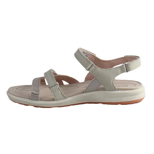 Ecco Ladies Walking Sandals - 821833 - Gravel