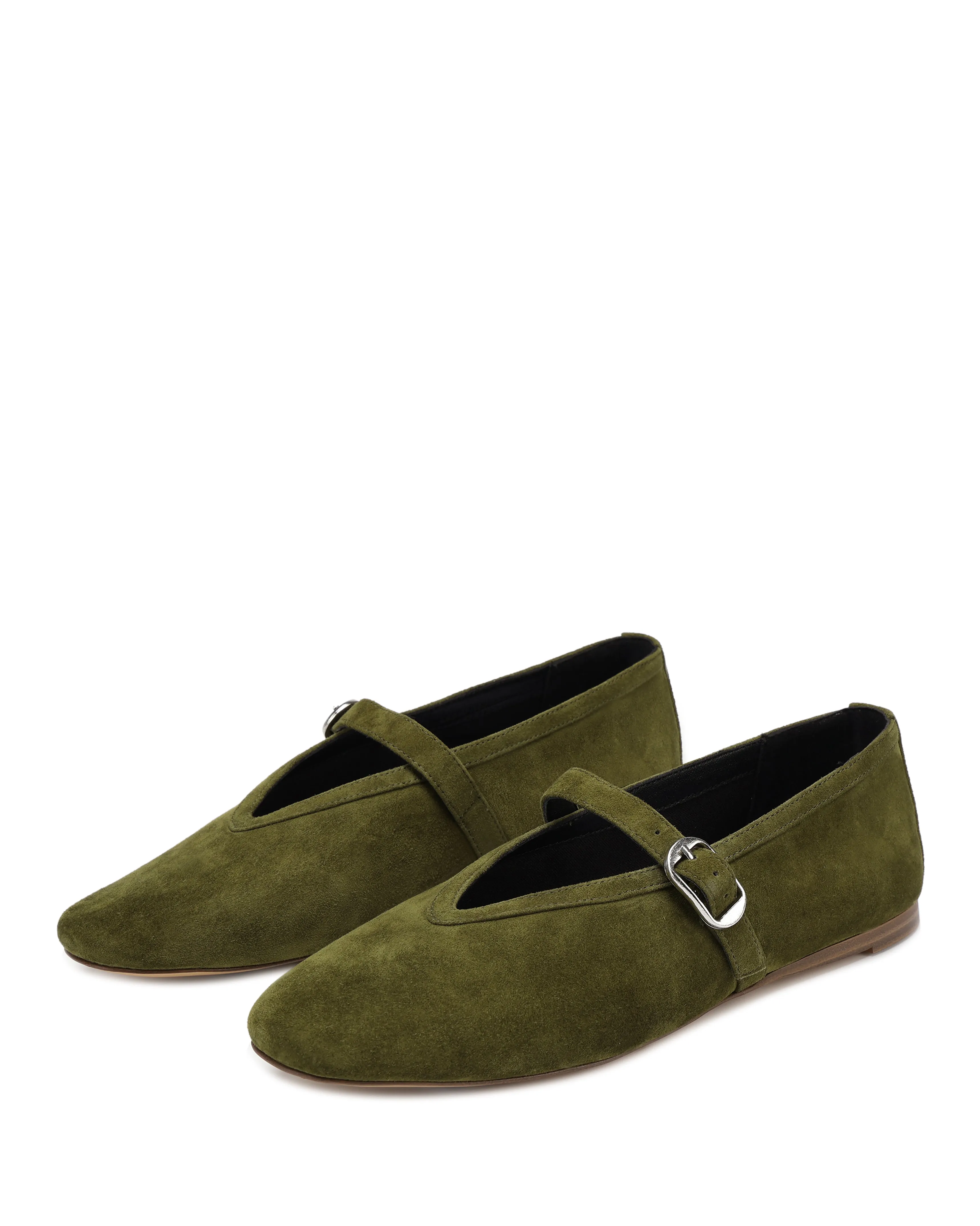 Lova Green Suede