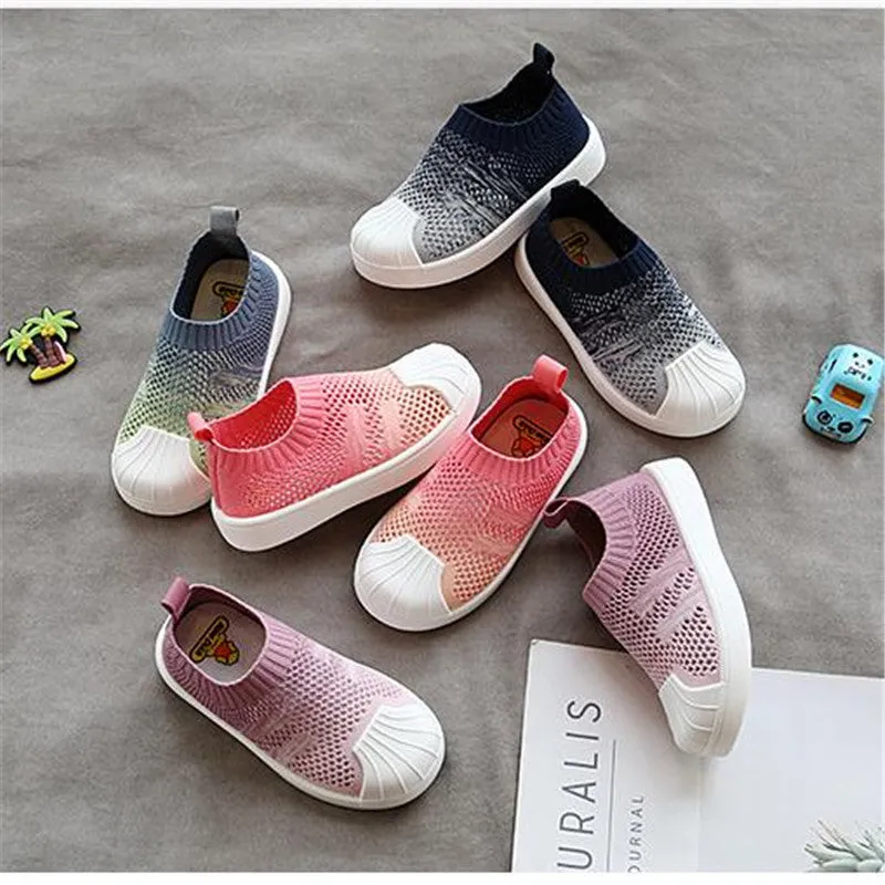 Multi Colored Mesh Summer Shoes for Boys & Girls