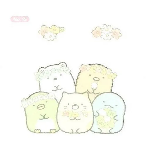 San-X Sumikko Gurashi Ensky Collectible Temporary Tattoo