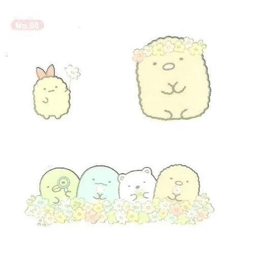 San-X Sumikko Gurashi Ensky Collectible Temporary Tattoo