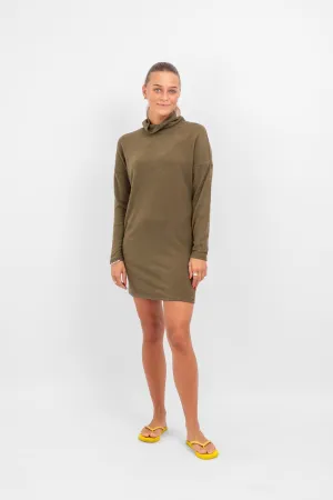 Sara knit dress - Dark green