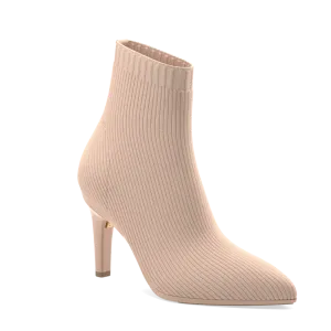 The Bootie - Sand Knit   Stiletto Heel Kit 4 Sand - FINAL SALE